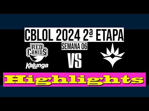 RED CANIDS VS LIBERTY | CBLOL 2024 | Highlights