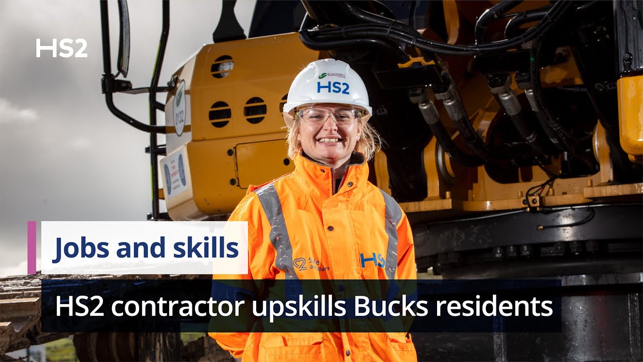 HS2 contractor invests in upskilling Bucks residents ready for jobs on HS2