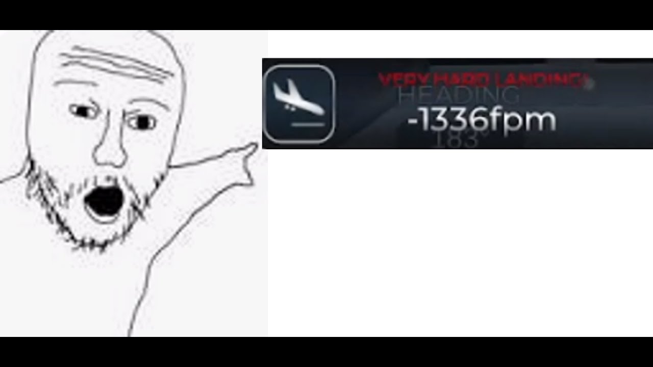 POV: How Hard Ryanair Pilots Land (yankee doodle included)