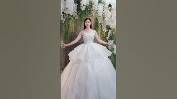 Mẫu váy cúp ngực nổi bật 😍 #helenbridal #wedding