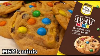 Nestle Toll House M&Ms Minis Chocolate Chip Cookie Dough M&M Cookies