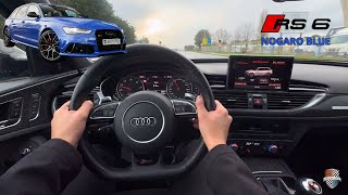 2017 Audi Rs6 C7 Performance Nogaro Blue Pov Drive V8 Biturbo Power Wagon