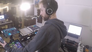 Practicing for tomorrows gig in Gretchen, Berlin