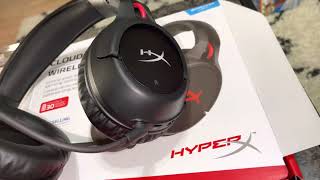 HyperX cloud flight wireless/ connects to phone ? Unboxing
