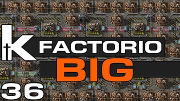 Factorio BIG - Ep 36 | Automating the things to Automate the Building| Factorio Megabase in 0.18