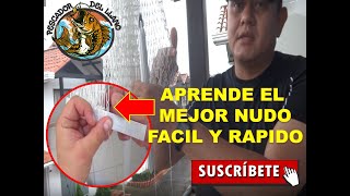 Conoce El Mejor Nudo Para Tejer Atarrayas/ Super Truco Para Agujas Gruesas