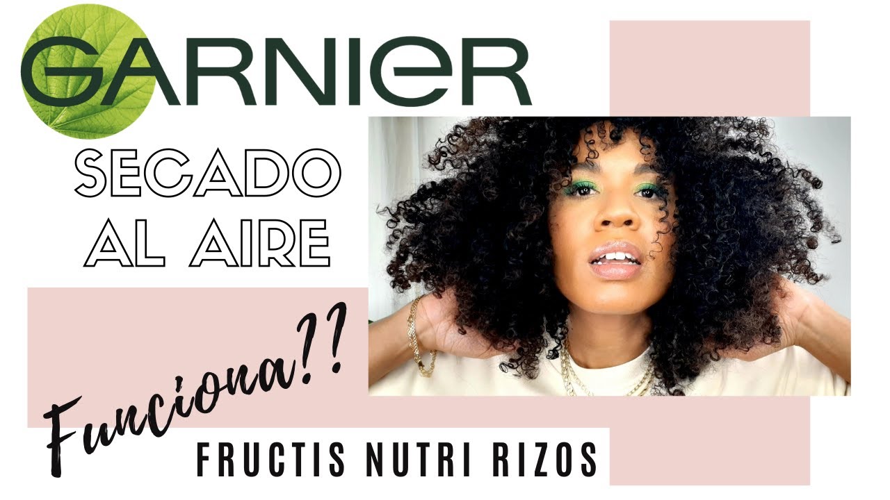 FRUCTIS NUTRI RIZOS SECADO AL AIRE, reseña del champú, mascarilla y crema  sin aclarado, mi opinión. - YouTube