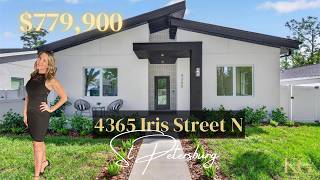 JUST REDUCED! Inside a Brand-New Luxury St. Petersburg Home—Now $759,900