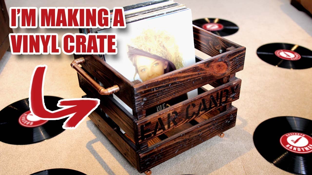 Making A Wooden Steampunk Vinyl Storage Crate Ear Candy Youtube