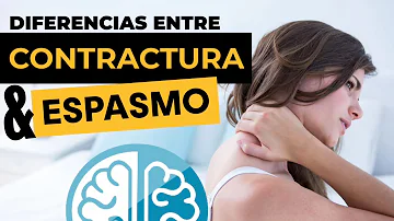 ¿Cuál es la diferencia entre contracción muscular y espasmo?