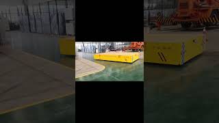 25 ton trackless transfer cart #warehousetrolley #workshop #automobile #trailer #materialhandling