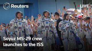 LIVE: Soyuz MS-29 launches new crew to ISS