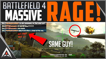 MASSIVE RAGE! - Battlefield 4 Hackusations