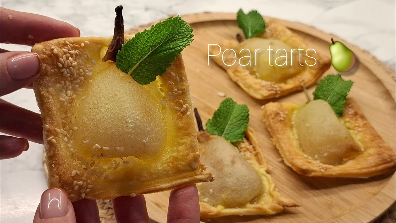 🍐🥧🍂Delicate pear puff pastries — crispy, golden, and perfectly sweet Simple ingredients.