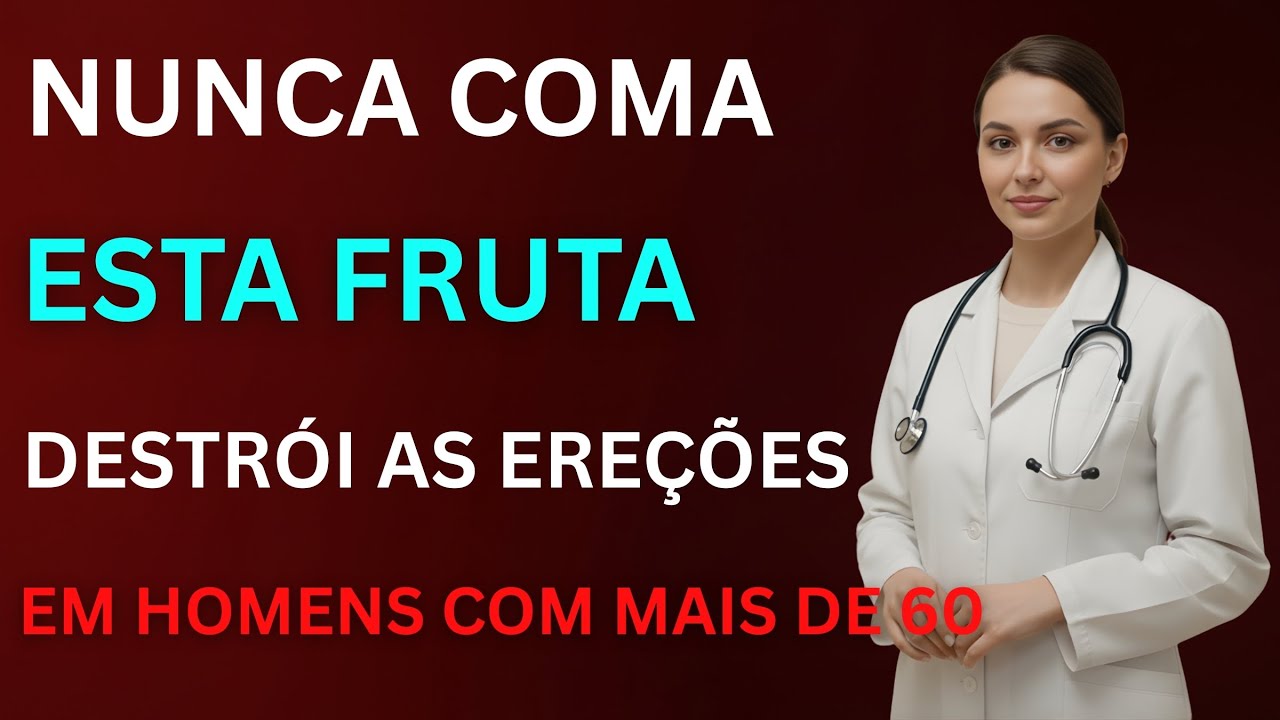 Homens com mais de 60 anos 4 frutas que NÃO devem comer e 4 que DEVEM comer| Dra. Ana Beatriz Silva