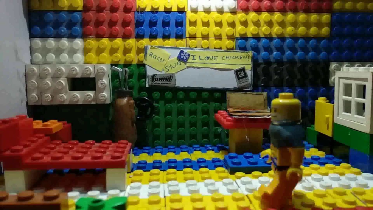 Lego "hacked" stop motion short film...