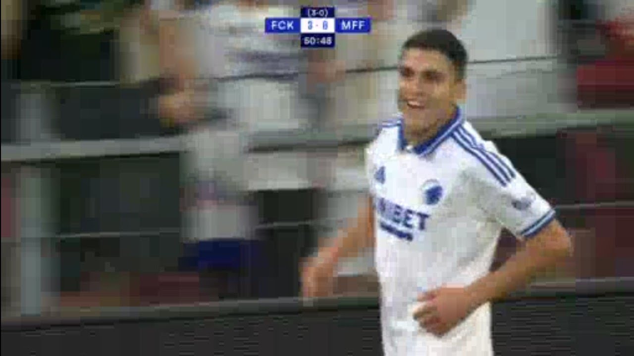 Mohamed Elyounoussi Goal | FC Copenhagen vs Malmo FF 5-0 | Highlights | Champions League 25