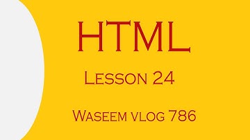 HTML Course For Beginners | Lecture 24 | Create Home Page (i)