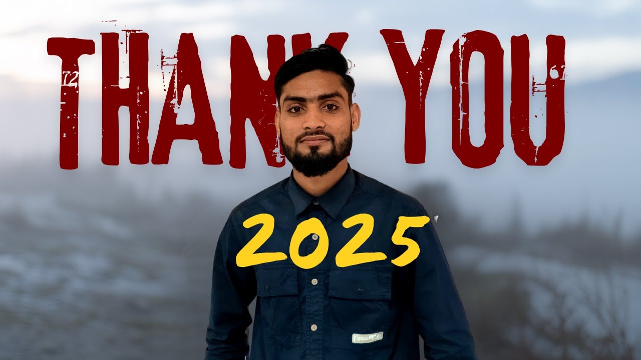 Thank You 2025 | Welcome 2026 | Real Life Lessons