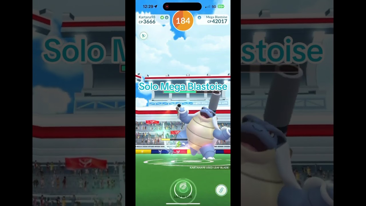 Solo Mega Blastoise 