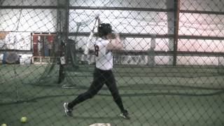 Eleni Wechsler Hitting (Side View)