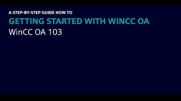 Step-by-Step Introduction to WinCC OA: 103