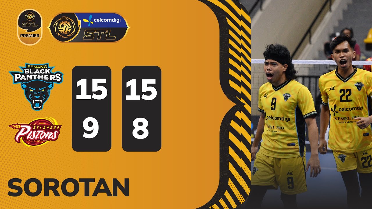 Sorotan: Penang Black Panthers 2 - 0 Selangor Pistons  | GP Perak | CelcomDigi STL 2025