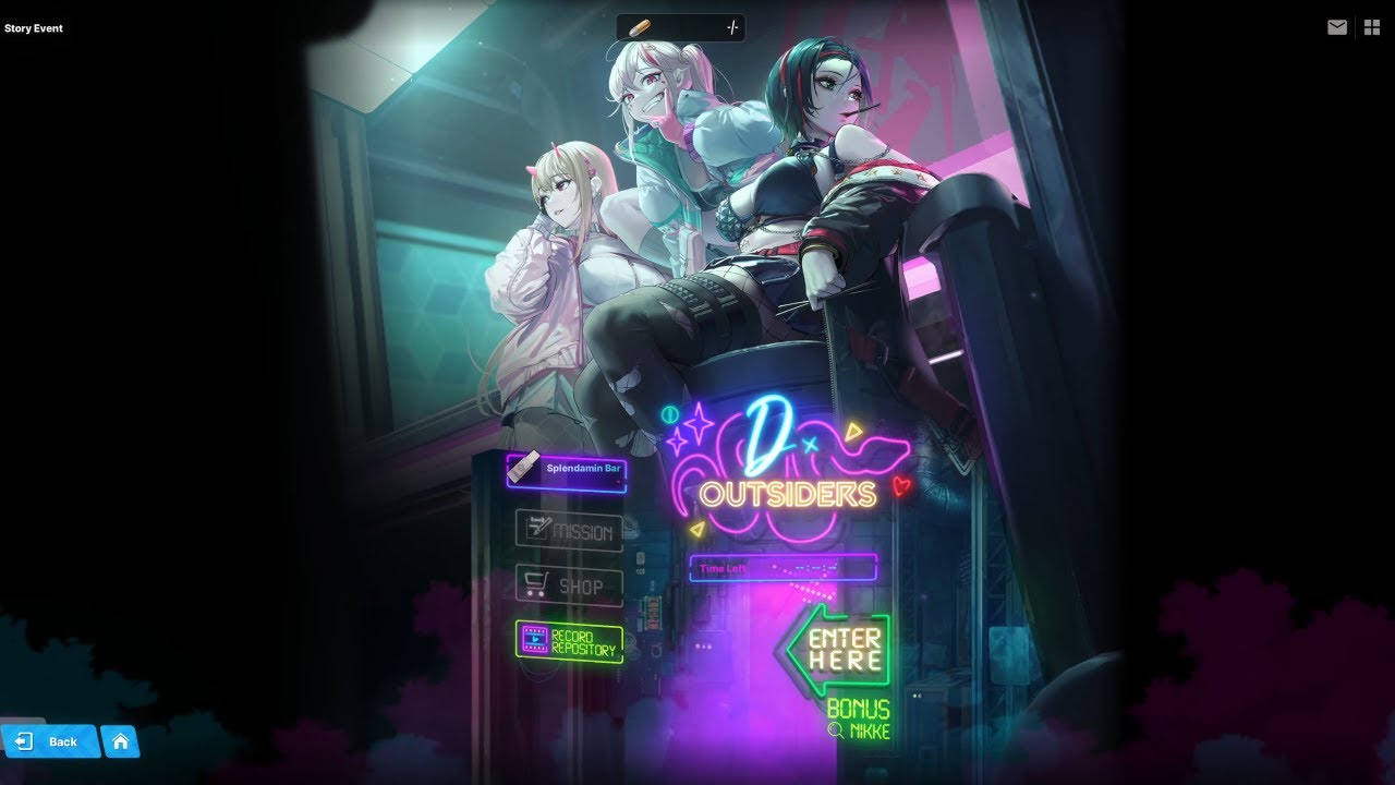 Goddess of Victory: Nikke - D Outsider Event Story