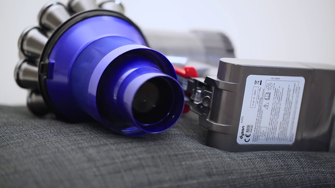 Замена аккумулятора Dyson DC62 - YouTube