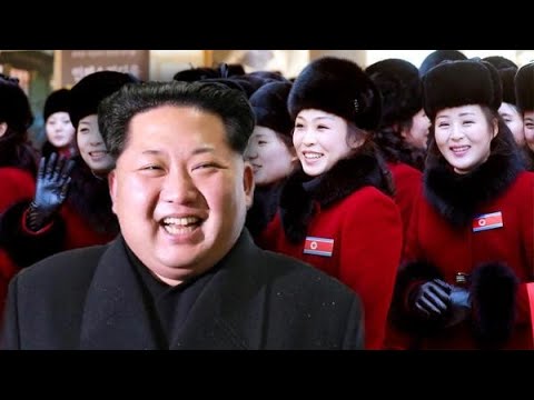 Sexy verrassing Kim Jong-un in Pyeongchang