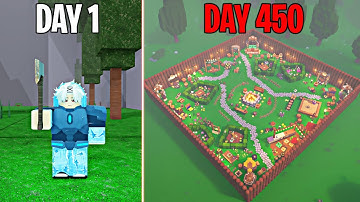 450 Days to Build a Safest Base in 99 Nights in The Forest