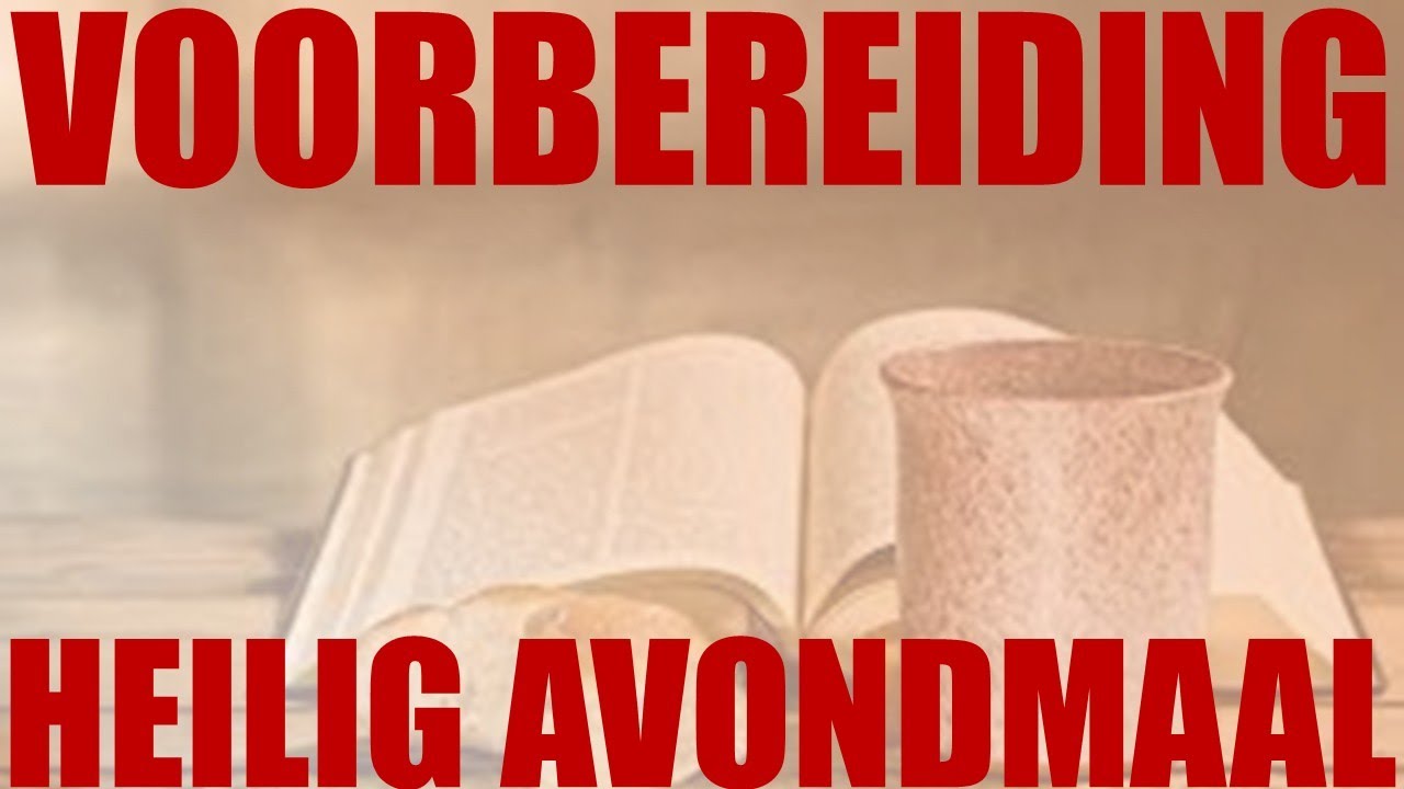 Ds. G. van Zanden | Jesaja 64: 6 | Driemaal een voorbereidingspreek