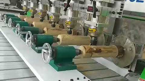 ART1625-6-6 multi head 4 axis cnc machine 4axis cnc router