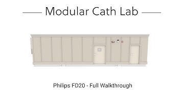 Modular Cath Lab Philips Allura FD20 - Full Walkthrough