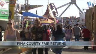 Pima County Fair Returns With Kvoa Day