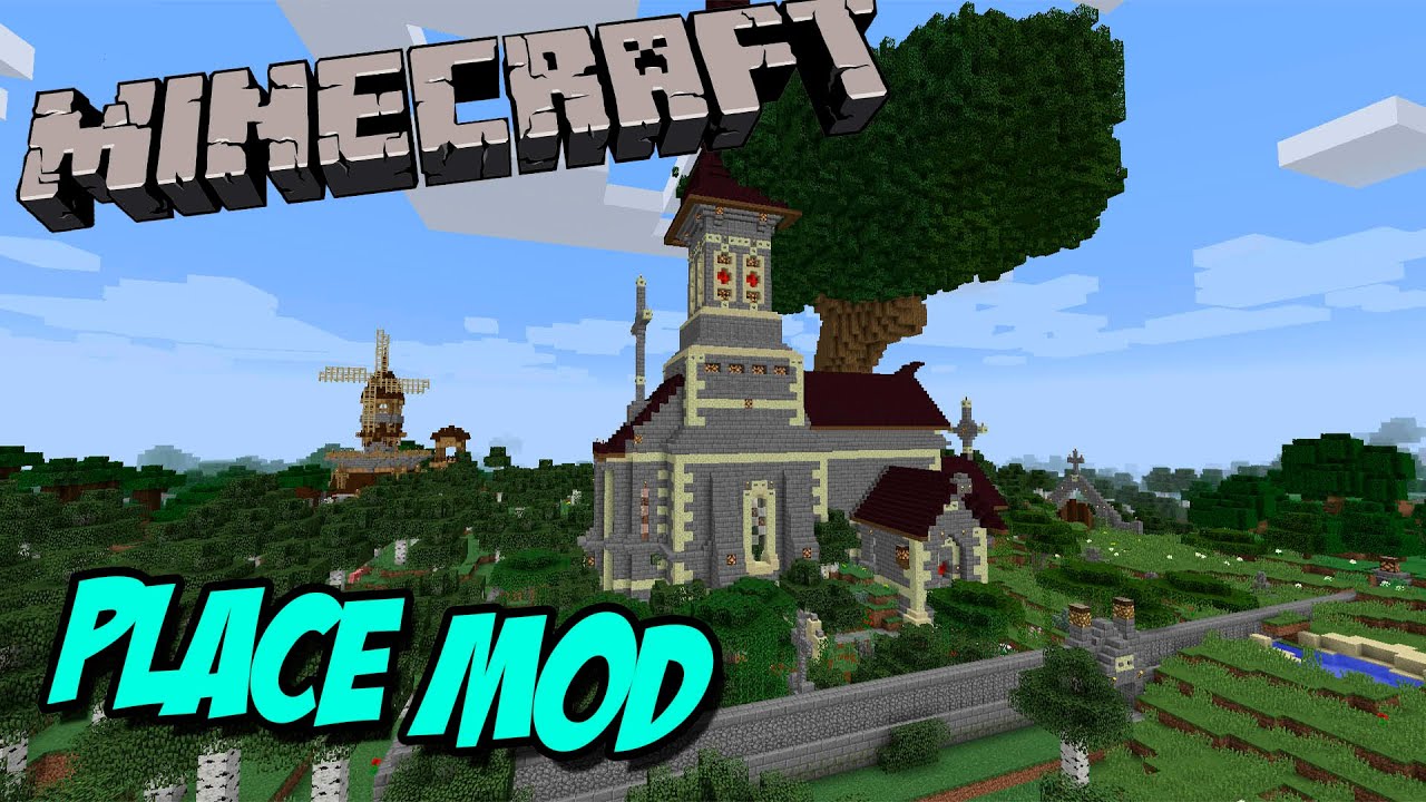 PLACE MOD - Estructuras gigantes en tu mundo!!! - Minecraftmod 1.7.10 ...