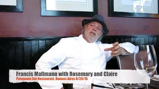 Famous Interview with Top Argentina Chef Francis Mallmann Net Worth