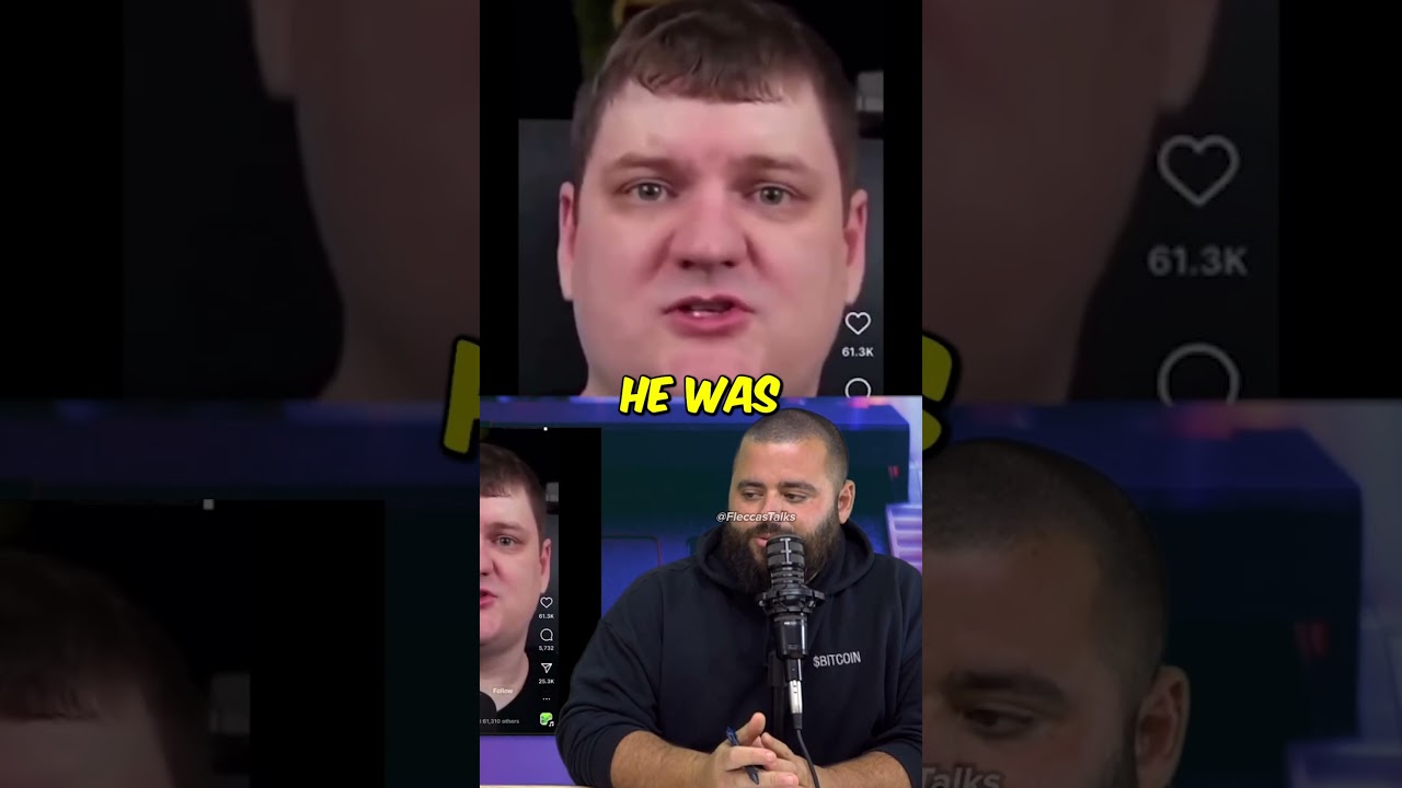 "Content creation is hard" - wait until you see his content...