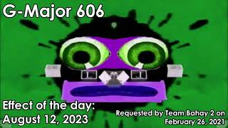 Klasky Csupo Effect Of The Day G-Major 606