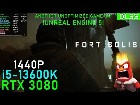 Fort Solis [Unreal Engine 5] 🤦‍♂️ RTX 3080 | 13600K 5.1GHz | CUSTOM, DLSS 1440P