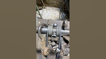 "Double Spring Crafting on Lathe – Satisfying Engineering Skill"