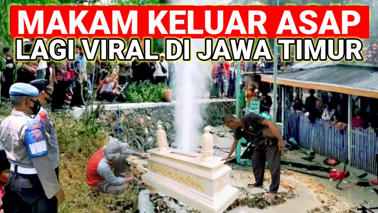 VIRAL..! MAKAM KELUAR ASAP LAGI VIRAL DI JAWA TIMUR