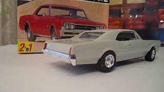 AMT 1966 Olds 442 W-30 Short update, vid. 1of 3.