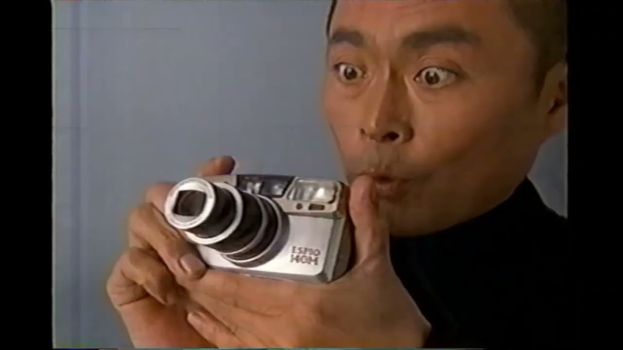 懐かしいCM】ペンタックス エスピオ 140M PENTAX ESPIO 140M 伊武雅刀