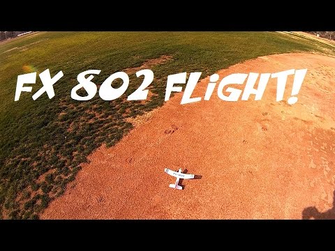 fx 802 rc plane