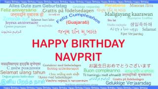 Navprit   Languages Idiomas - Happy Birthday