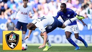 Harry Kane gives Spurs lead with spectacular finish v. Leicester City | Premier League | NBC Sports