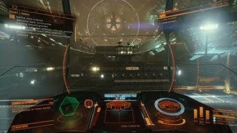 No docking computer, perfect mailslot Type-9 landing