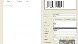 Black Soft :Software Development: Barcode Generator Software screenshot 5