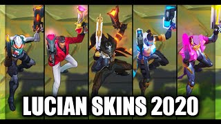 All Lucian Skins Spotlight 2020 (League of Legends)